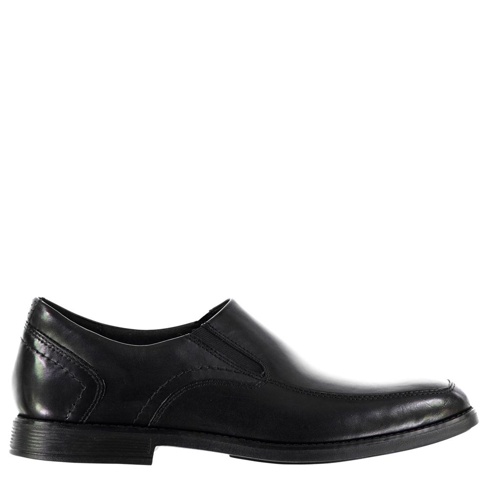 Rockport Canada Slayter Slip-On Bike - Mens Oxfords Black (LSD794185)